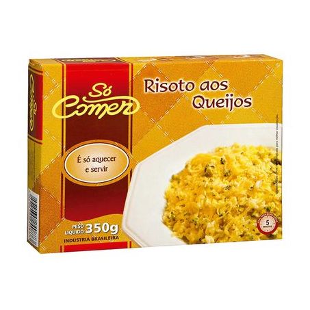 RISOTO SO COMER 350G QUEIJOS