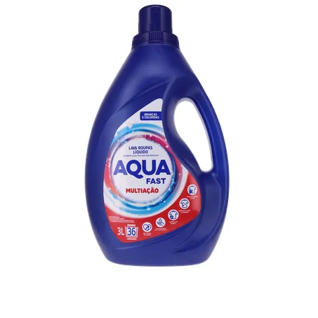 LAVA ROUPA LÍQUIDO AQUAFAST MULTIAÇÃO 3L 360-0