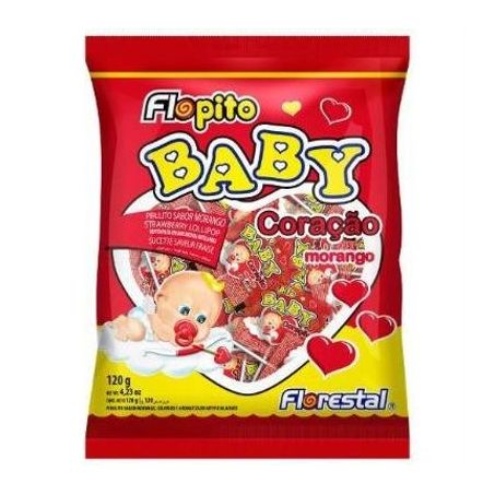 Pirulito florestal flopito baby corac morang 120g