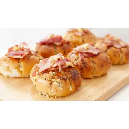Pao alho bacon queijo kg willner
