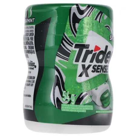 GOMA MASCAR TRIDENT GARRAFA SPEARMINT 54G 360-31