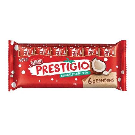 CHOCOLATE NESTLE PRESTIGIO BARRA COCO 114G