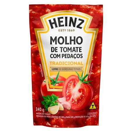 Molho de Tomate Tradicional Heinz 240g