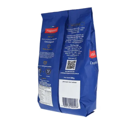 Macarrão de Sêmola Paganini Conchiglione Caixa 500G 360-21