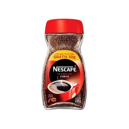 Café solúvel nescafé tradição leve 230g pague 200g