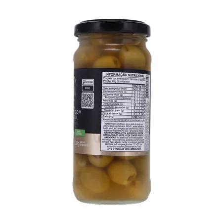AZEITONA VERDE VALE FERTIL RECHEADO COM QUEIJO VIDRO 130G 360-1
