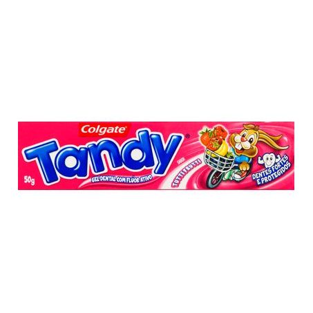 Gel Dental com Flúor Ativo Colgate Morangostoso Tandy Caixa 50gr