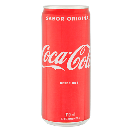 Refrigerante coca-cola lata 310ml