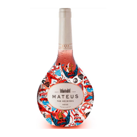 Vinho rosé edição limitada mateus 750ml