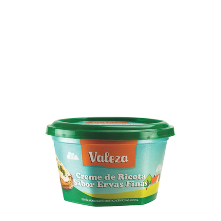 Creme de Ricota Valeza Ervas Finas 220g