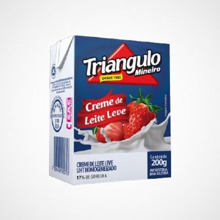 CREME DE LEITE TRIÂNGULO 200G LEVE