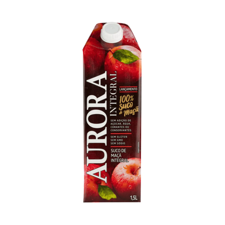 SUCO AURORA INTEGRAL TP 1,5 L MACA