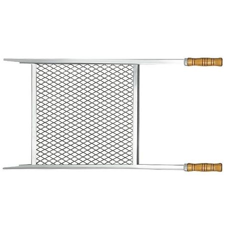 Grelha taumer inox expandida 40x80