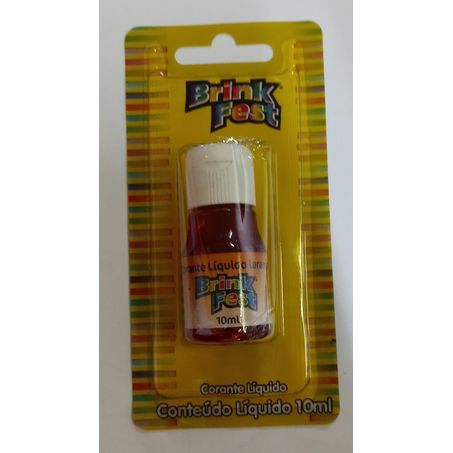 Corante liquido brink fest laranja 10ml
