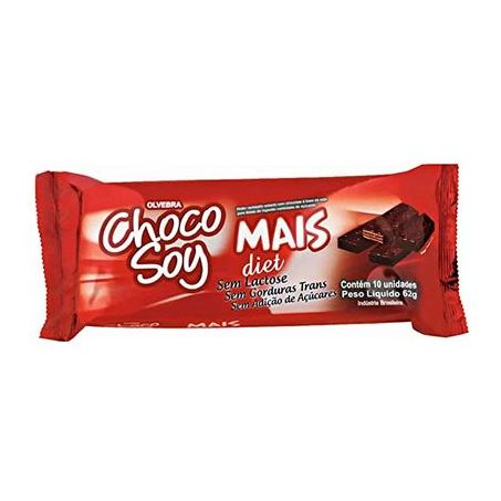 Choc soy mais diet bis 62g