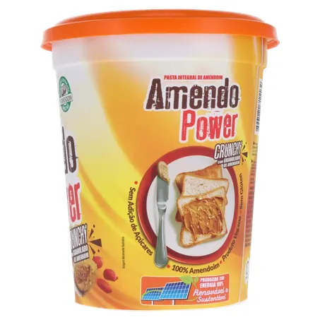 Pasta de Amendoim Amendopower Crunchy Dacolônia 500G 360-11