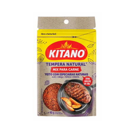 TEMPERO KITANO 40G MIX P/CARNE