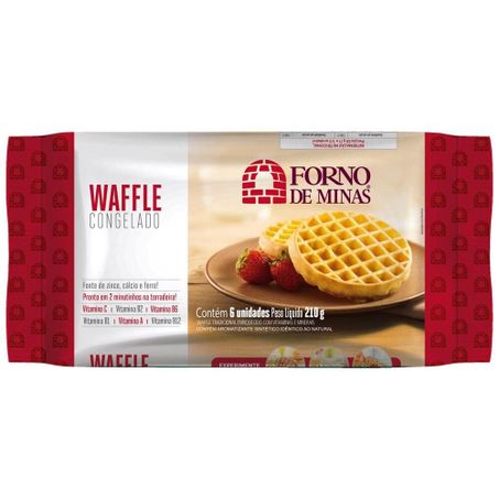Waffle forno de minas tradicional 280g