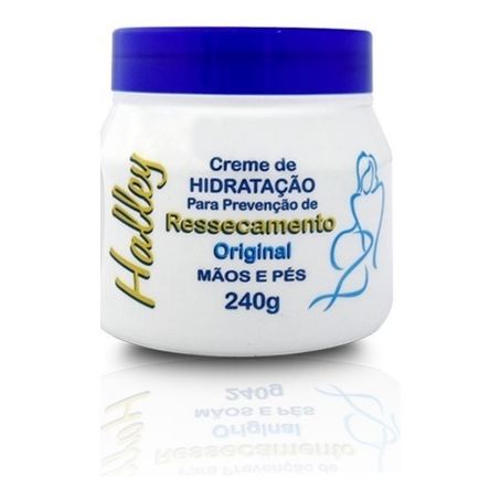 Creme ressecamento halley 240g maos/pes