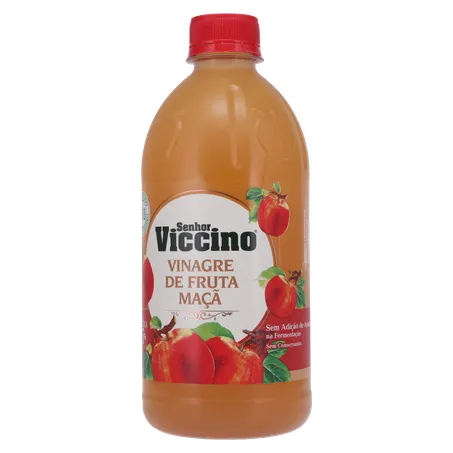 Vinagre de Fruta Senhor Viccino Maçã Garrafa 500ml 360-2