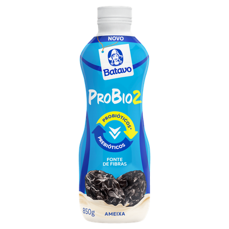 Iogurte batavo 850g probio 2 sabor ameixa
