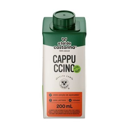 BEBIDA VEGANO A TAL DA CASTANHA CAPPUCCINO 200ml