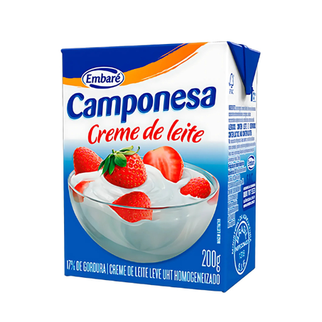 CREME DE LEITE CAMPONESA 200G