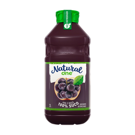 Suco de Uva e Maçã Natural One 2L