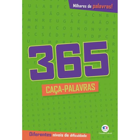 Livro 365 Caca Palavras 1 