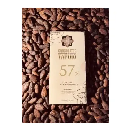 Tapuio Chocolate 57 Cacau 80G Bean To Bar
