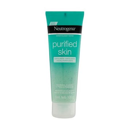 ESFOLIANTE FACIAL NEUTROGENA PURIFIED SKIN ÁCIDO GLICÓLICO PELE OLEOSA 100G