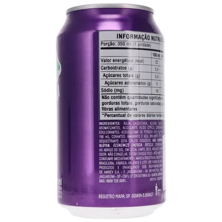 Refrigerante de Uva Sukita Lata 350ml 360-13