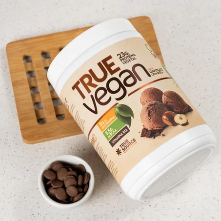 True Vegan Chocolate com avelã 418g 360-1