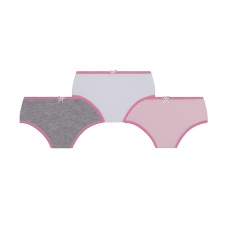 KIT 3 CALCINHAS LUPO INFANTIL LOBINHA TAMANHO G REF. 18100-089