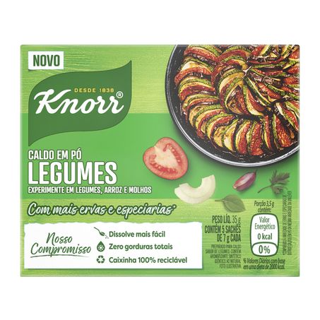 Caldo em Pó Legumes Knorr
