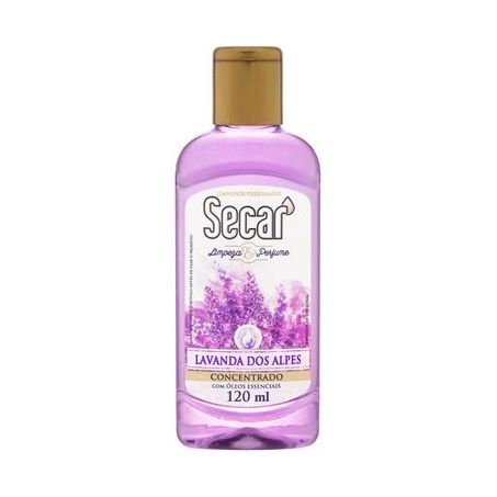 SECAR LIMPADOR PERFUMADO CONC LAVANDA ALPES 120 ML