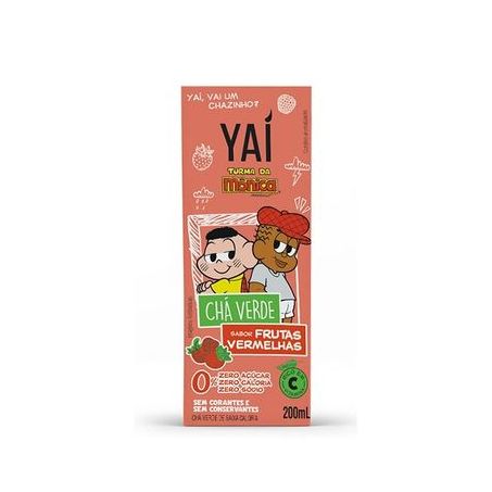 Chá verde yai frutas vermelhas 200ml