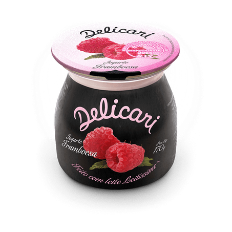 IOGURTE DE FRAMBOESA DELICARI 170G