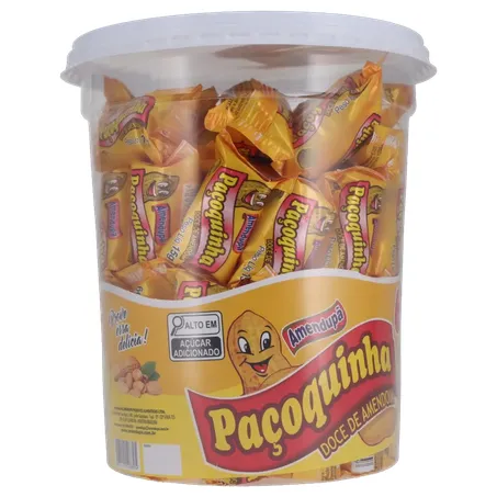 PACOCA AMENDUPA ROLHA EMBRULHADA POTE 1KG 360-33