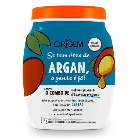 CREME ORIGEM 1KG ARGAN