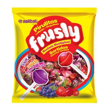PIRULITO BERBAU FRUSLYTTO SORTIDOS 500G