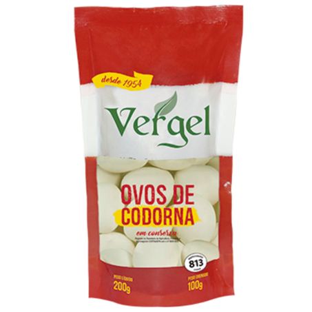 OVOS DE CODORNA VERGEL 100G (076177)
