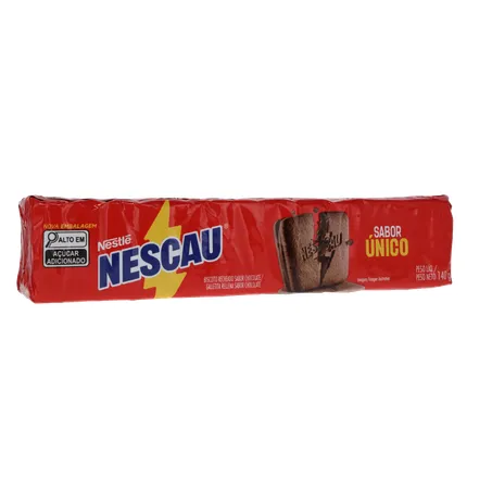 Biscoito Recheado Nescau Sabor Chocolate Pacote 140gr 360-34
