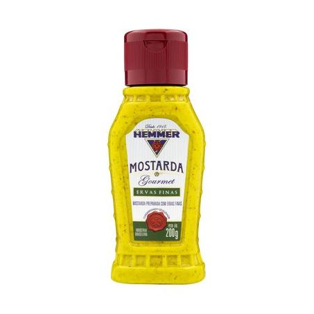 MOSTARDA GOURMET HEMMER 200G ERVAS FINAS 
