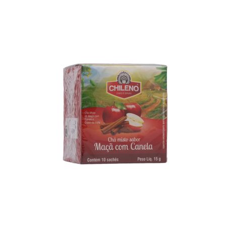 Chá Misto Chileno Maça com Canela Caixa com 10un - 15gr 360-27