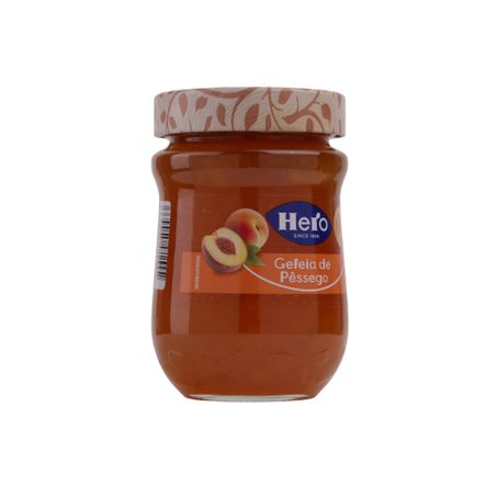 Geleia Hero Pêssego  Pote de Vidro 345gr 360-54