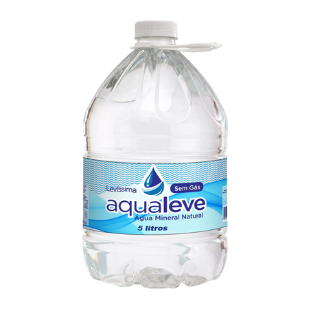 ÁGUA MINERAL S/GÁS AQUALEVE 5L