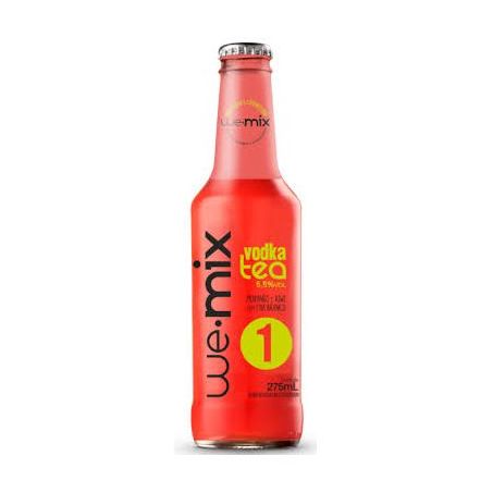 Bebida mista alcoólica we.mix ice morango e kiwi 275ml