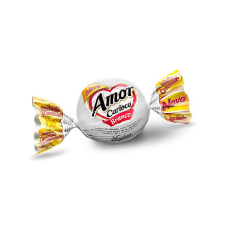 Bombom amor carioca 20g branco un