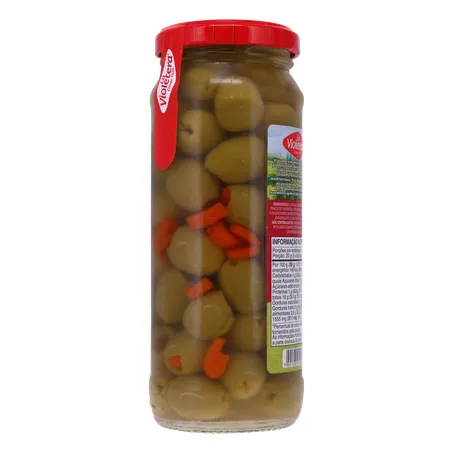 Azeitona Verde La Violetera Pasta de Pimentão Vidro 200G 360-21